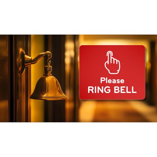 Panneau autocollant Please Ring pour éviter les colis perdus - 2
