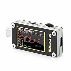 helpers lab – Helpers Lab USB-C Typ-C Voltmeter Amperemeter Tester QC2.0 Q