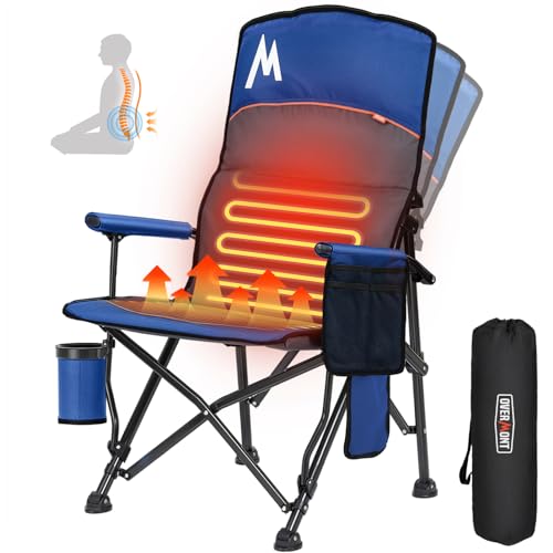 Overmont Heated Camping Chair High Back