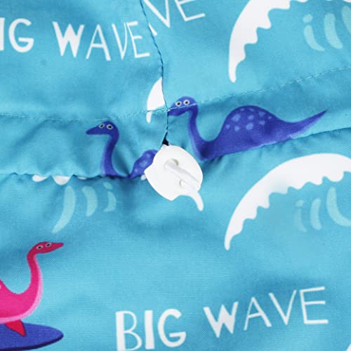 Langzhen Cartoon Infants Hats Chin Strap With Neck Flap Toddlers Sun Protection Hat Outdoor Playing Hat For Baby Boys Girls(Dinosaur-Blue;M,1-2T) #TOP2