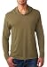 Bodek And Rhodes 67445225 6021 Next Level Unisex Tri-Blend Long-Sleeve Hoody Military Green - Large