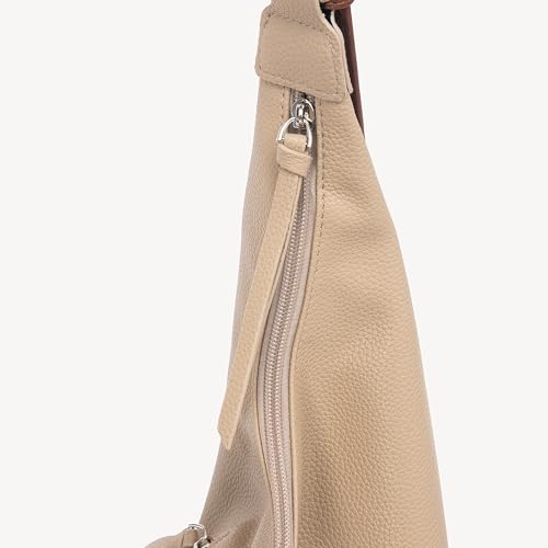 Image of NEWBELLA Hobo Purse, PU Leather Shoulder Bag, Tote Handbag for Work and Travel
