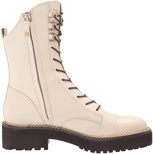 Sam Edelman Women's Lenley Combat Boot, Modern Ivory, 8.5 | Image 5