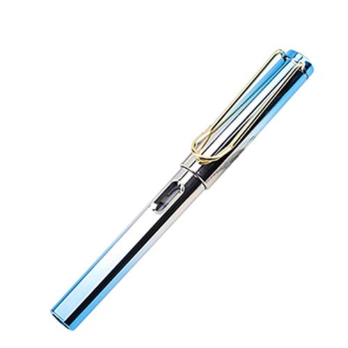 Plating Plastic Gradient Color Fountain Pen Resin 0.38mm Calligraphy Pens Fountain Pen Stationery