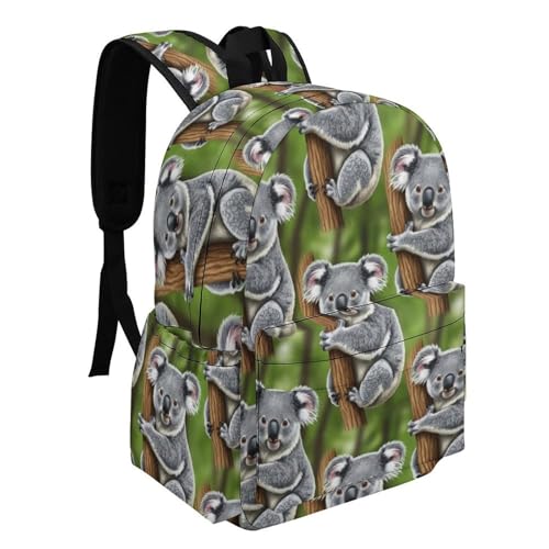 Sac à dos ordinateur portable grand sac koala mignon imperméable - 2