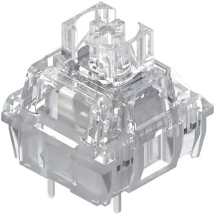 Frozen Switch V2 Mechanical Keyboard Silent Switches 3 Pins Linear 39gf RGB Transparent Custom Gaming Keyboard for Gamer(30PCS)