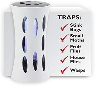 Bite-Lite Armadilha Indoor Insect Trap- Catch Stink Bugs, Fruit Flies, Small Moths, House