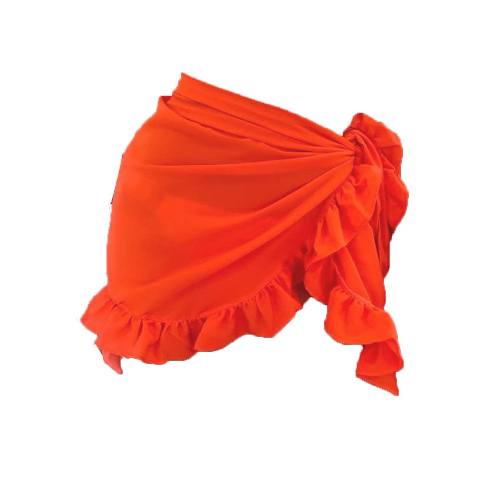 Treer Pareos de Playa para Mujer Cubrirse Traje de Baño para Bikini Bañador de Gasa Pareo Bufanda Wrap Sarong Coverups Chal Multifuncional Beach Coverups