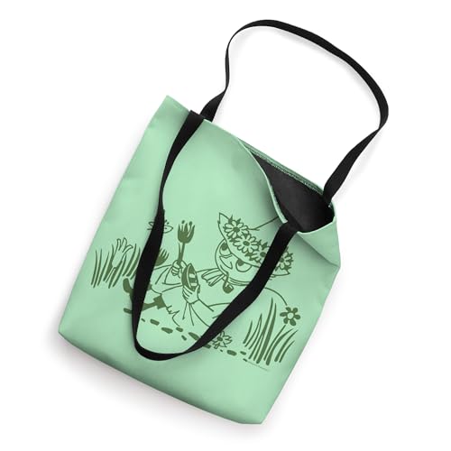 Moomin Snufkin Relaxing In Nature Tote Bag miniatura 2