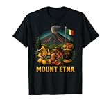 Mount Etna Volcano Sicily Italy Souvenir T-Shirt