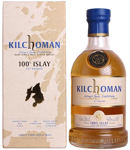 キルホーマン 100％アイラ 15thリリース 50％ [ ウイスキー スコットランド 700ml ]