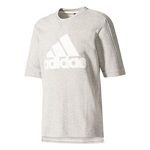 Adidas Shooter Tee, Maglietta Uomo, Grigio