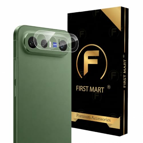 Image of FIRST MART Camera Lens Protector for Vivo X300 FE | 9H Tempered Glass, HD Clear, Scratch Resistant, Anti-Fingerprint, Case-Friendly | Crystal Clear, Pack of 1