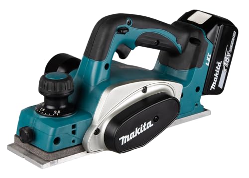 Makita DLX 3116 TJ Kit Combo Perceuse visseuse à percussion sans fil DHP 485 + Rabot sans fil DKP 180 + Fraiseuse multifonctions sans fil DRT 50 + 2x batterie 5 0 Ah + chargeur + Makpac - vue 4