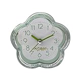 UNE FONCTIONNEMENT CLÉ: L'horloge de table est facile à utiliser, un petit réveil pour le chevet, une touche pour régler le réveil, pratique à utiliser pour les enfants, l'horloge de la chambre convient à la plupart des gens.