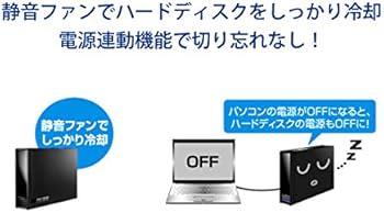 Amazon | I-O DATA HDD 外付けハードディスク 2TB USB2.0/静音冷却