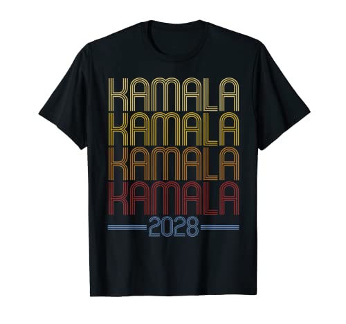 Kamala Harris 2028 President Retro Vintage Kamala Gift T-Shirt