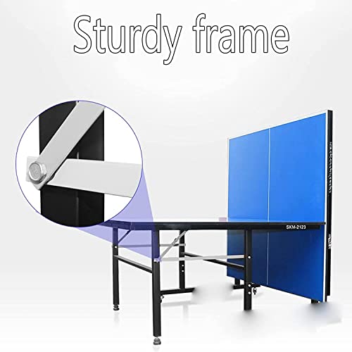 Tischtennisplatte, hochdichte Faser, Cricket-Tischplatte, faltbar, starke Tragfähigkeit, geeignet für Fitnessstudio/Büro/Club, Tischtennis usw – Bild 8