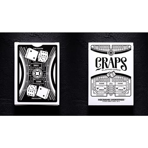 Craps Playing Cards (Online Instructions) by Mechanic Industries