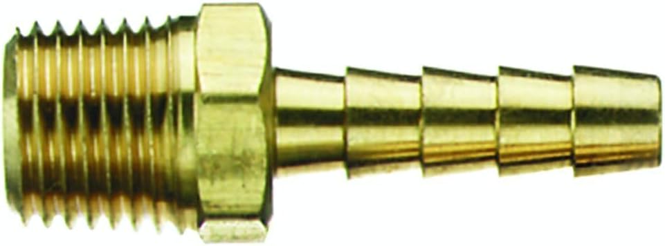 Tru-Flate 21-123 Male 1/4" Hose ID Hose End Fitting
