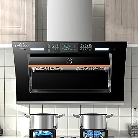 Freshore Range Hood Stainless Steel Remove Food Odors, Grease and smoke with efficiency Cover