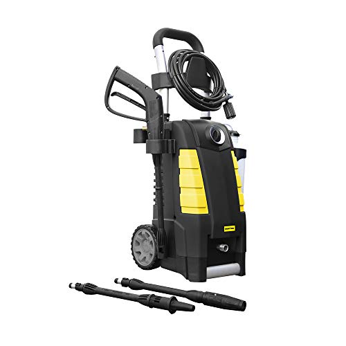 Hidrolavadoras, Tools Surtek Hidro lavadora eléctrica con presión máxima de 1900 psi, potencia de 1500 W, caudal de salida de 5.5 L/min, voltaje de 127, frecuencia de 60 Hz.