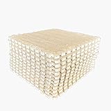 easycustomerlee 12pcs Tiled Puzzle Play Mats Interlocking Shaggy Soft EVA Foam Mats Protective Floor for Children Kids Room Home Parlor Bedroom(Khaki)