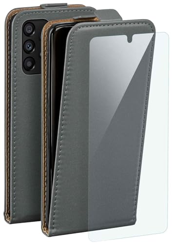 Étui Samsung Galaxy A53 5G gris moex avec film écran et protection 360 antichoc