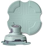 Ajustement Parfait pour Friteuse Ninja Crispi - Conçu spécifiquement pour compléter votre système de friteuse Ninja Crispi, ce dessous de plat silicone mesure 10,6x10,6 pouces et s'adapte aux deux configurations de taille. L'ingénierie précise assure une couverture et protection optimales pour vos plans de travail.