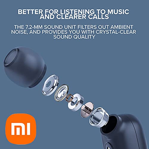 Mi Airdots S Basic 2 Bundled With Mi Ultra Compact 10,000Mah Portable Phone Charger, 37Wh 3.0A Fastcharge For 3 Devices At Once, 2Xusb 1Xtype-C Output, Includes Usb-C Cable, Giftable Air Travel Bundle #TOP4