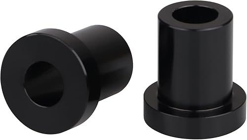 Miniatura 4 de Bujes elevadores de manillar de palanquilla sólida CNC para Harley Softail Touring Road Glide Street Glide Electra Glide Road King Tri Glide, negro