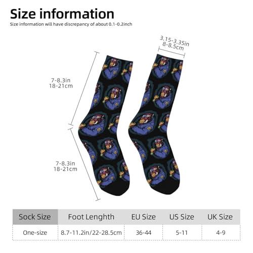 Drinking Monkey Socks For Men Women Gift Wicking Sport Casual Running Socks4