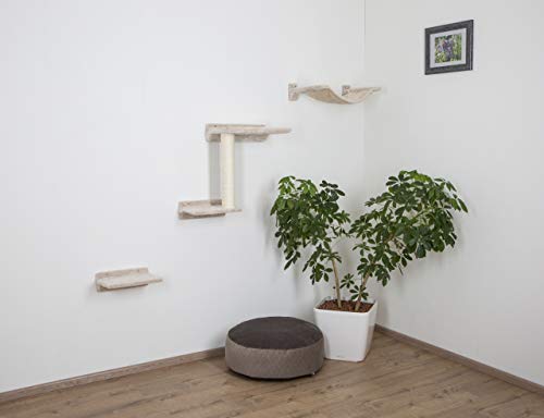 Maxi-Pet 81632 Kletterwand für Katzen Zugspitze, beige - Image 3