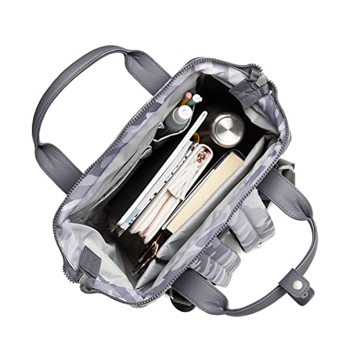 Baggallini Soho Backpack Grey Camo One Size #TOP4