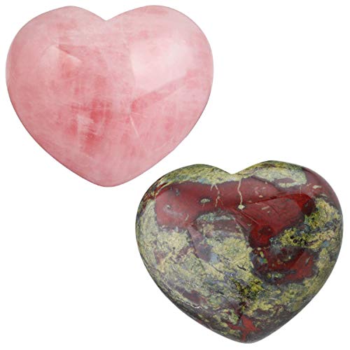 Chakra Guérison Cristal Cœurs mookaitedecor, Idée Cadeau Bien-être Spirituel