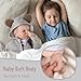 BABESIDE Lifelike Reborn Baby Dolls - 17Inch Soft Vinyl Realistic-Newborn Baby Dolls Poseable Real Life Baby Doll Boy with Gift Box for 3+ Years Olds