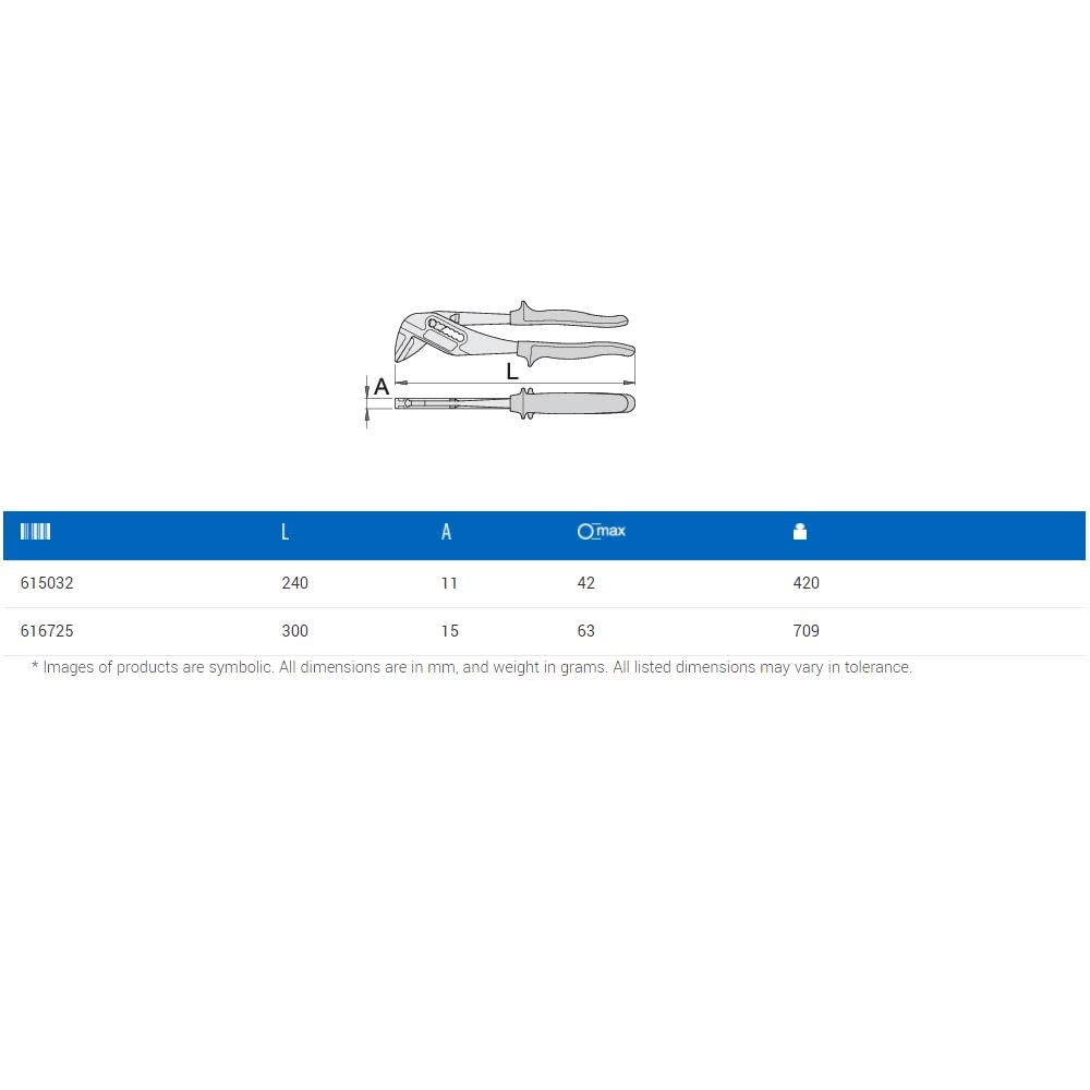 Waterpump Box Joint Pliers 240 449/1PYTHON, One Colour - Image 2