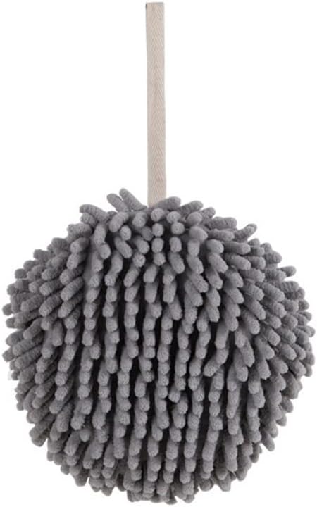 Soft Hand Towel Thick Absorbent Quick-Drying Fiber Sponge Plush rag Kitchen Bathroom Towel(D)