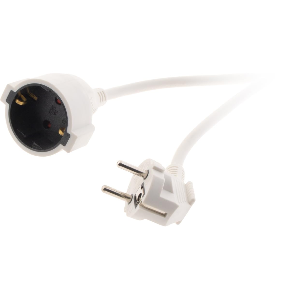 Cavo di prolunga Schuko HO5VV-F 3G1,5mm² 5m - nero
