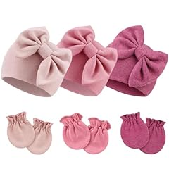 3 Pcs Bow: Light Taro & Blush Pink & Reddish Purple