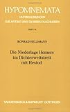 Die Niederlage Homers im Dichterwettstreit mit Hesiod (Hypomnemata) (German Edition)