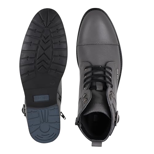 Image of RED CHIEF Formal High Ankle Boots for Men RC3943 Gray