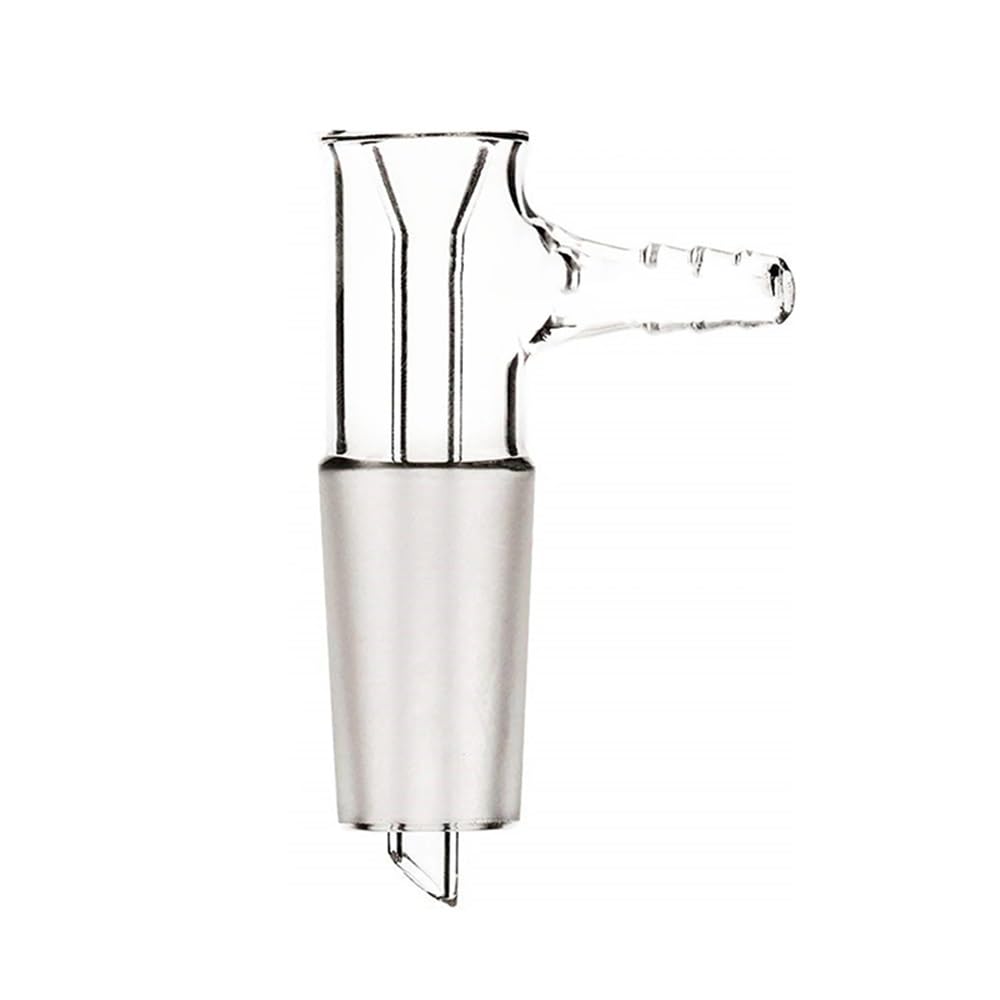 Equipos y suministros de laboratorio Embudo de vidrio laboratorio 24/40 350 ml con núcleo succión grueso y adaptador manguera vacío