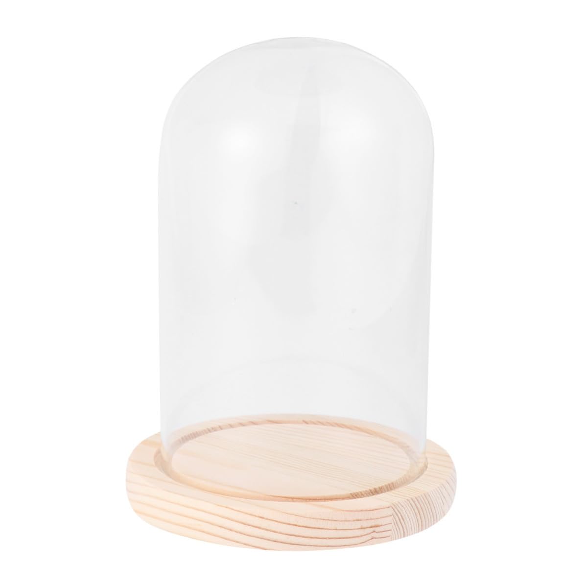 Cúpula de cristal para San Valentín: el fanal de madera perfecto para regalar manualidades eternas
