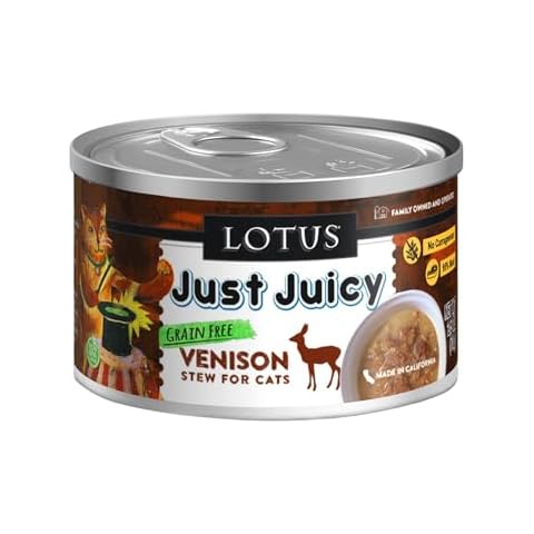 Lotus Venison Stew Grain-Free Wet Cat Food Cover