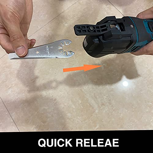 HEMUNC 10PCS oscillating Tool Scraper Blades Universal fit Multitool Scraper Blades, Compatible with Dewalt Dremel Rockwell Makita Bosch Fein Multimaster Milwaukee Porter Cable Ridgid Ryobi by HEMUNC - Image 3
