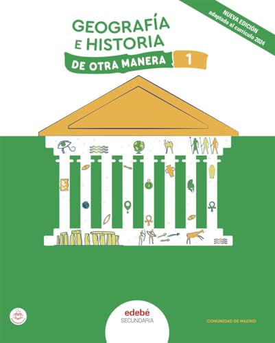 Portada de Geografia e Historia 1º ESO Madrid