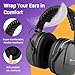 Vanderfields - Hearing Protection Ear Muffs - Over 35 dB (2K Hz) Broad Noise Cancelling Sound Reduction - Adults & Teens