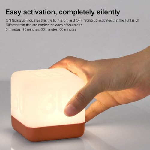 Lámpara LED de noche con temporizador y batería recargable USB miniatura 5