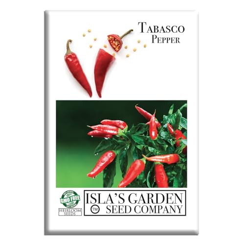 Tabasco Red Hot Chili Pepper Seeds (Capsicum frutescens) – 50+